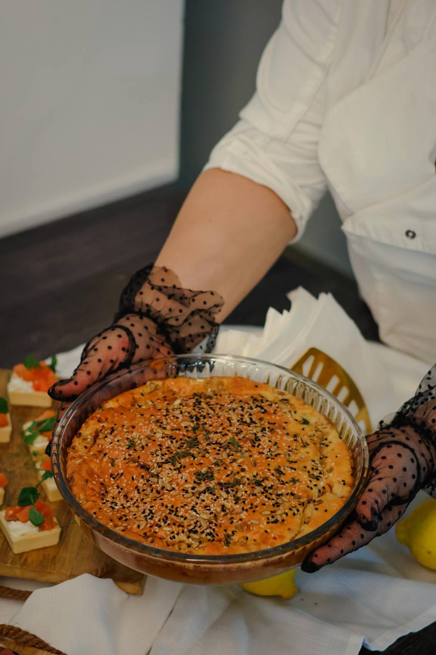 Пирог на жидком тесте