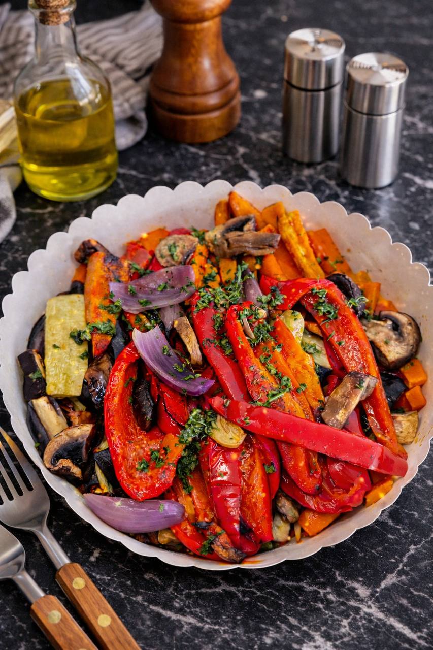 Овощи запеченные (антипасти)