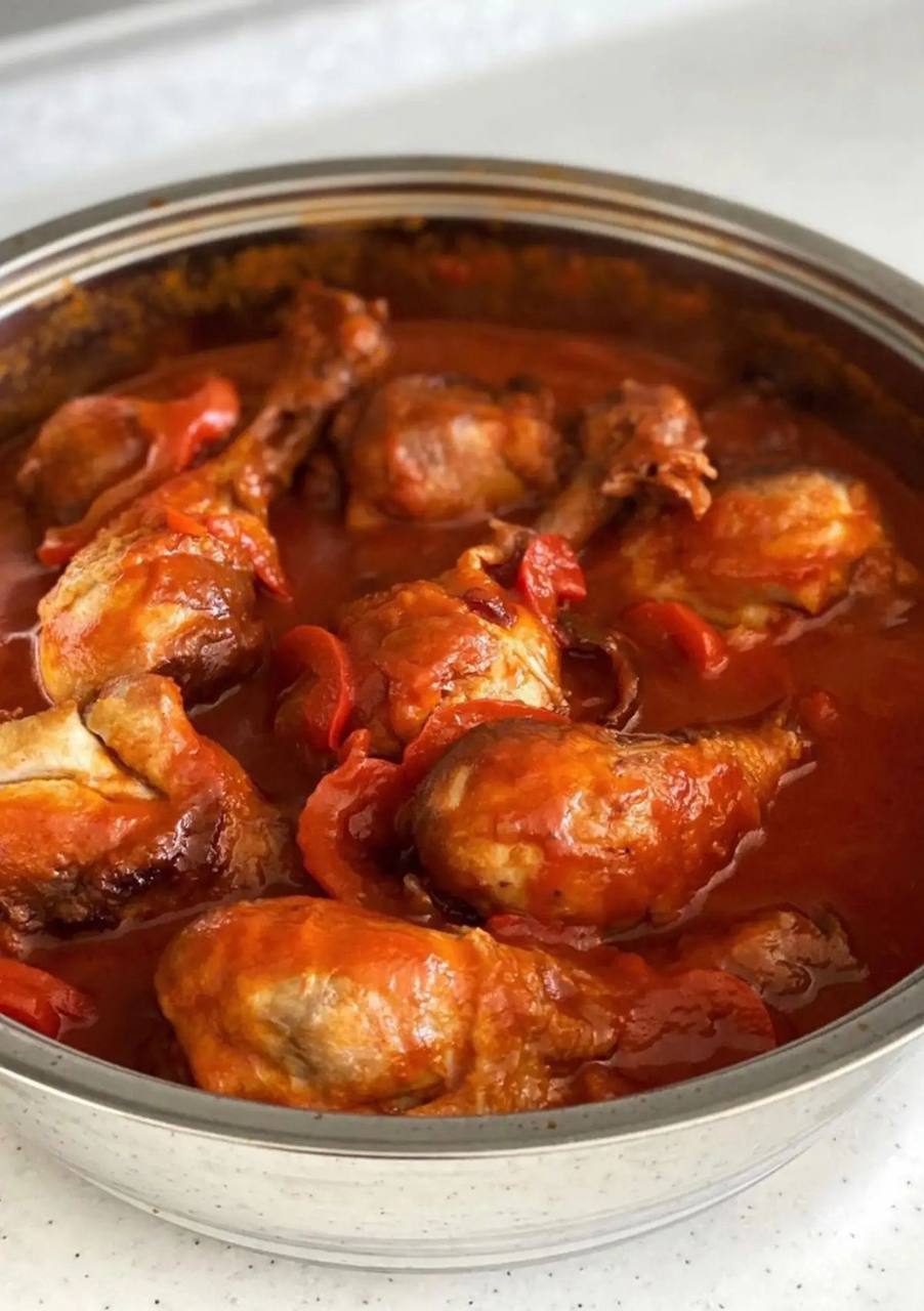 Куриные голени запеченные в соусе