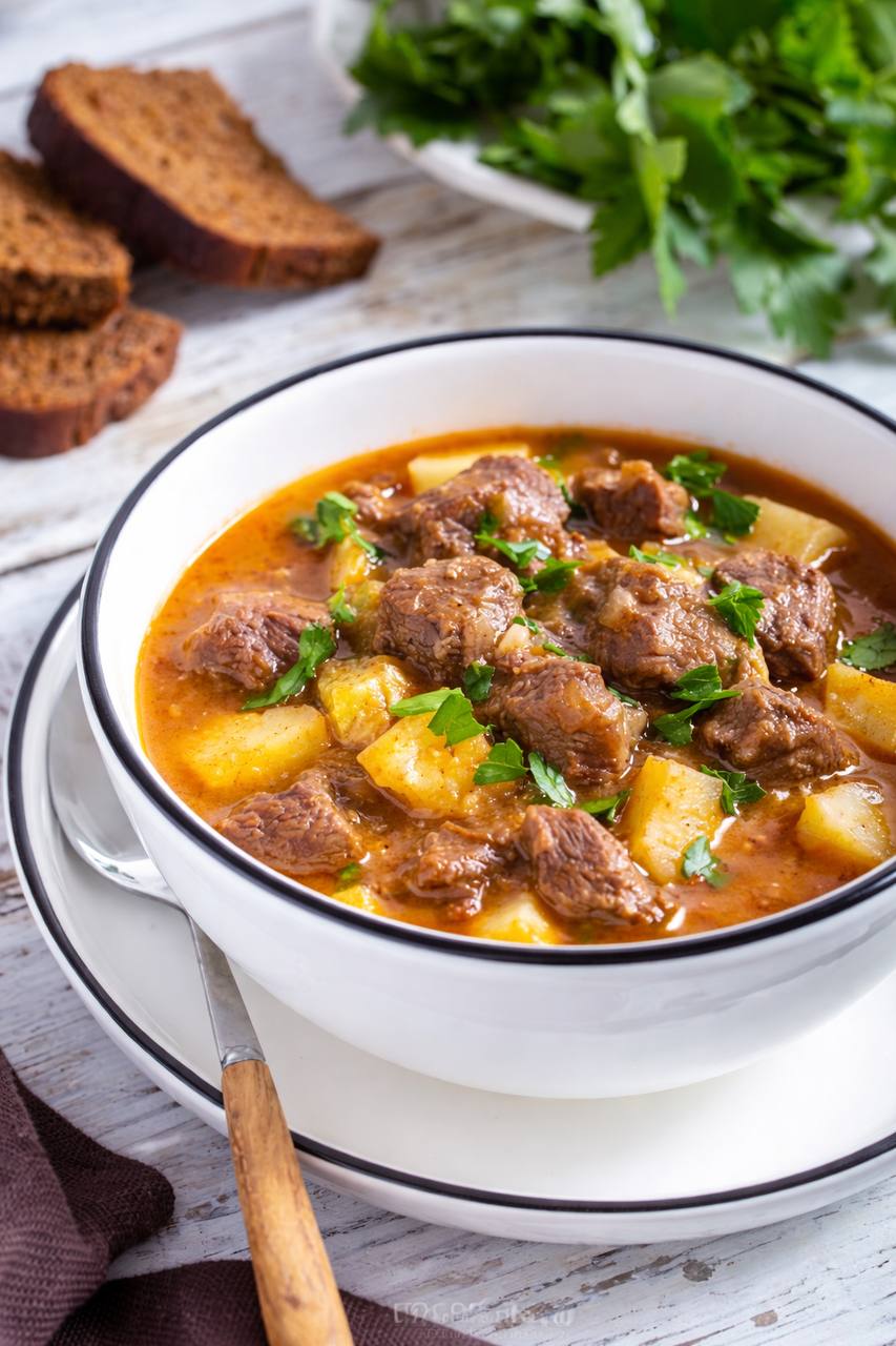 Жаркое с картофелем