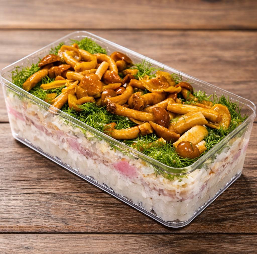 Салат Грибная поляна